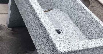 海口 花岗岩石材洗手池，洗衣池