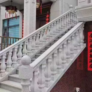 海口 天然石材 阳台庭院护栏、栏杆
