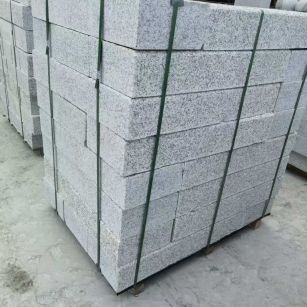 海口 芙蓉白火烧两面路沿石