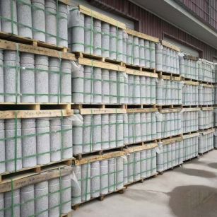 海口 芝麻白挡车柱、阻车桩、隔离柱