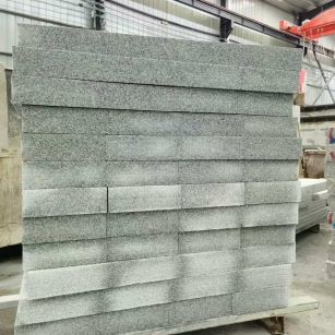 海口 芝麻白10公分300*600广场地铺，A料定制，尺寸标准，厚薄均匀