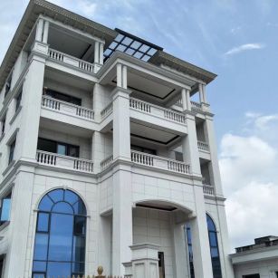 海口芝麻白别墅干挂效果展示