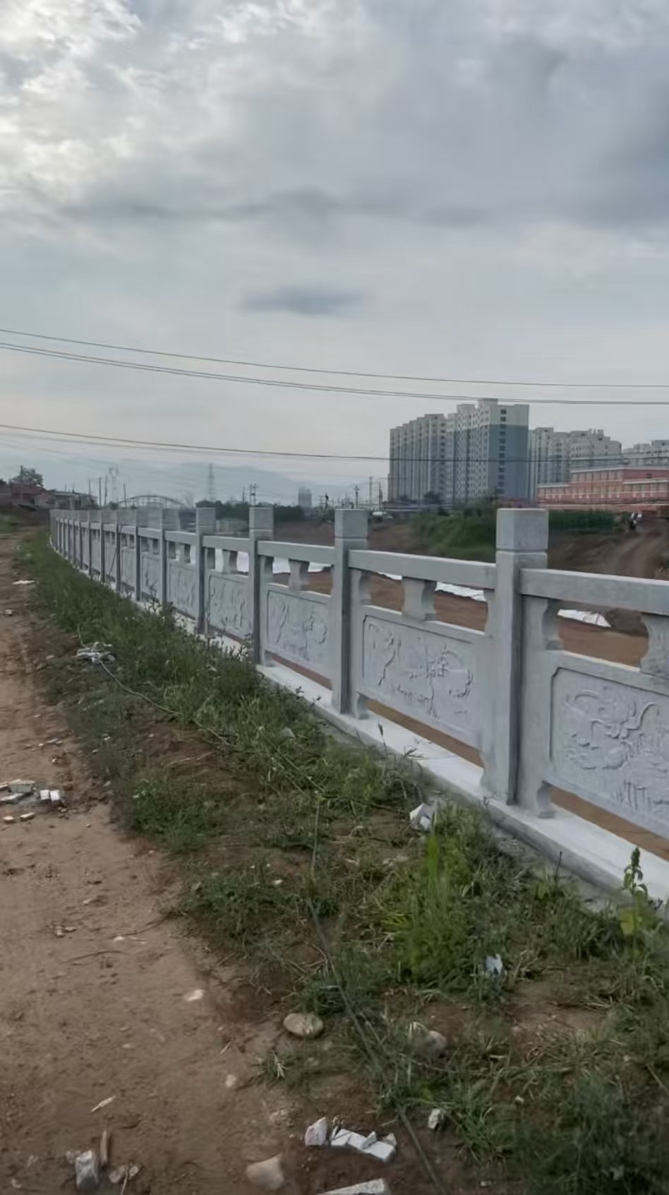 海口 石材河道栏杆