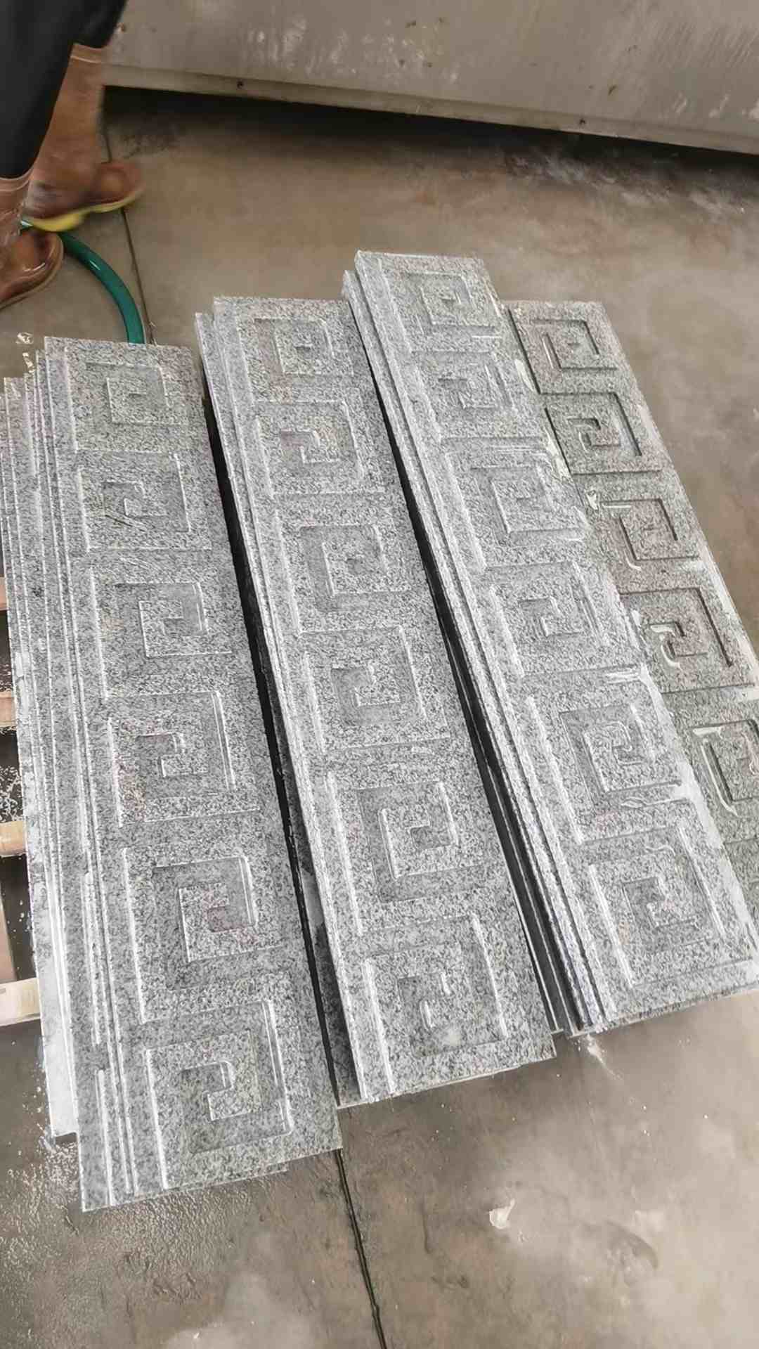 海口 别墅回纹线条，雕刻