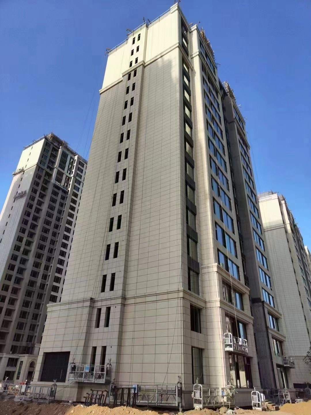 海口黄金麻高端小区，外墙干挂