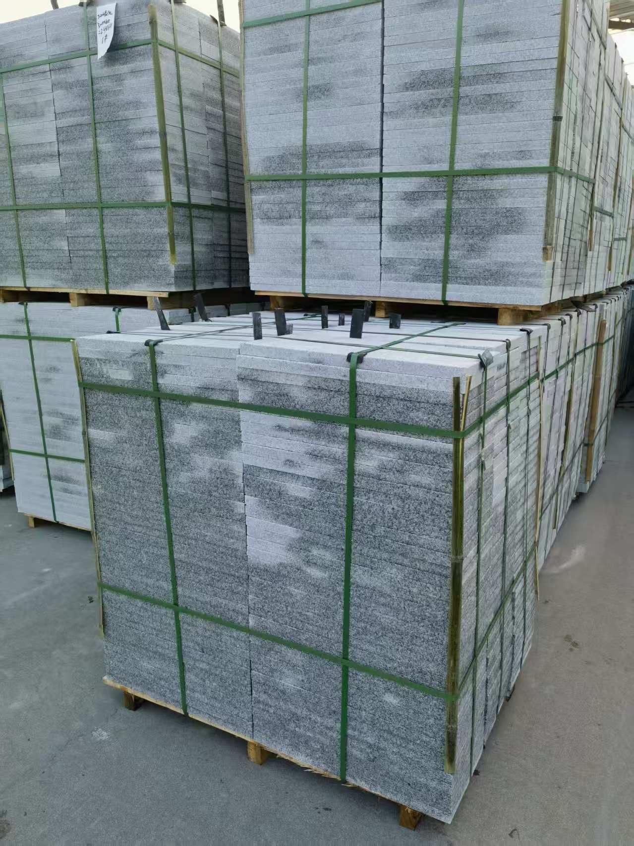 海口 芝麻白地铺石材