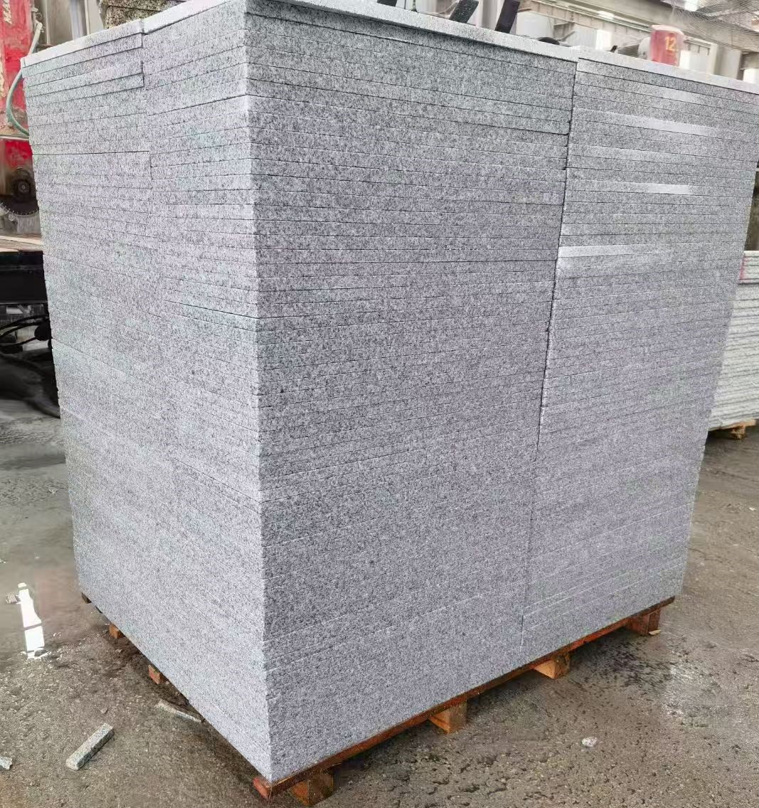 海口 火烧面地铺石，街道广场园林市政工程板，1.8~5.0厚均有现货