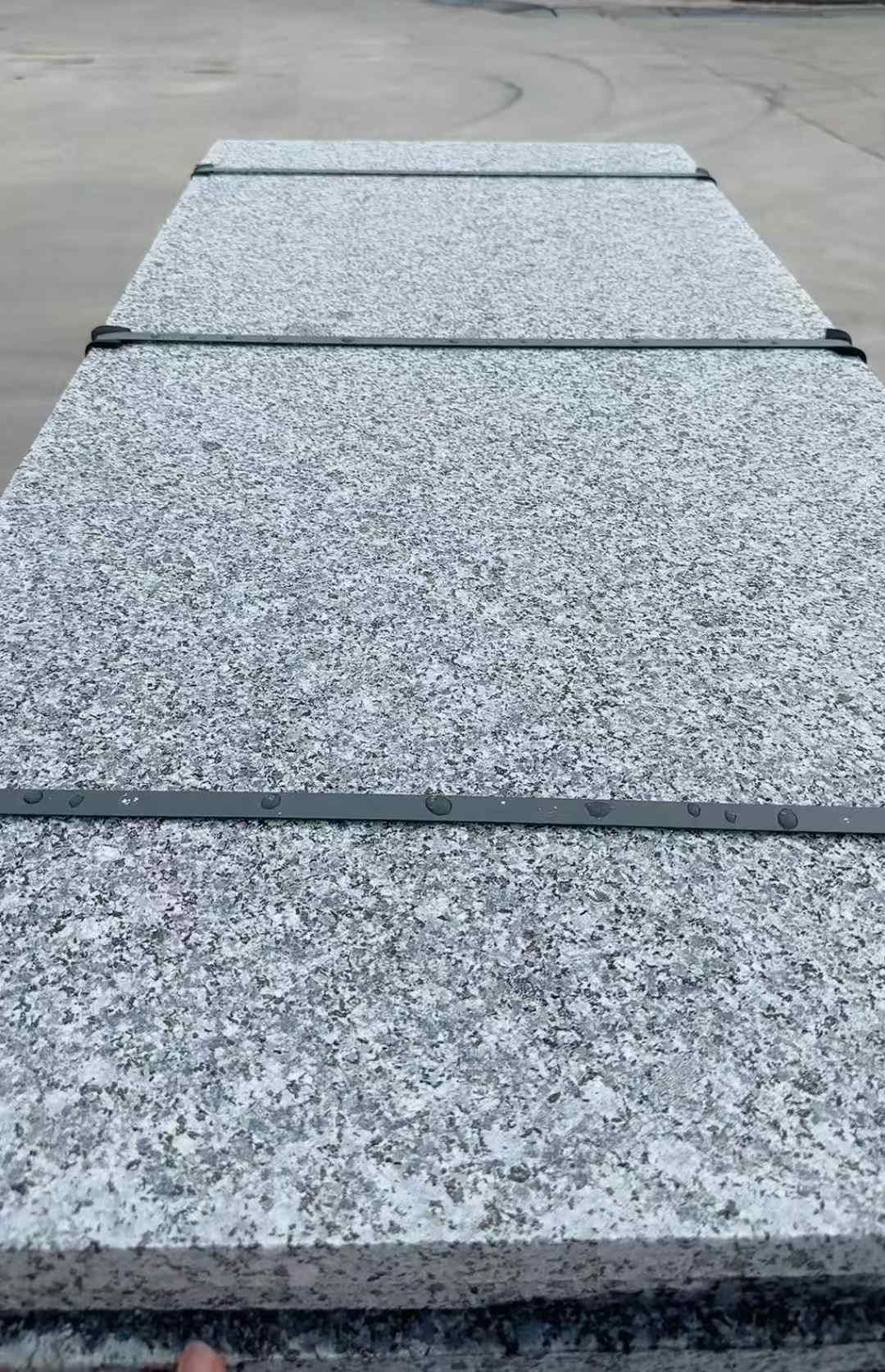 海口 芝麻黑火烧面毛板，条板，半成品